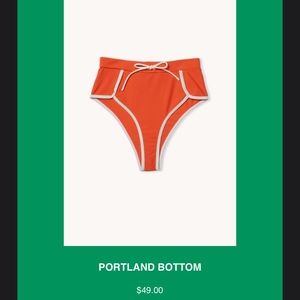 OOKIOH Portland bathing suit bottom Size M NWT